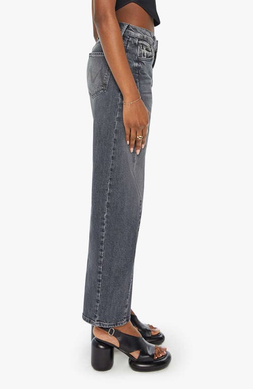 Shop Mother The Half Pipe Flood High Waist Ankle Wide Leg Jeans In Outta Sight