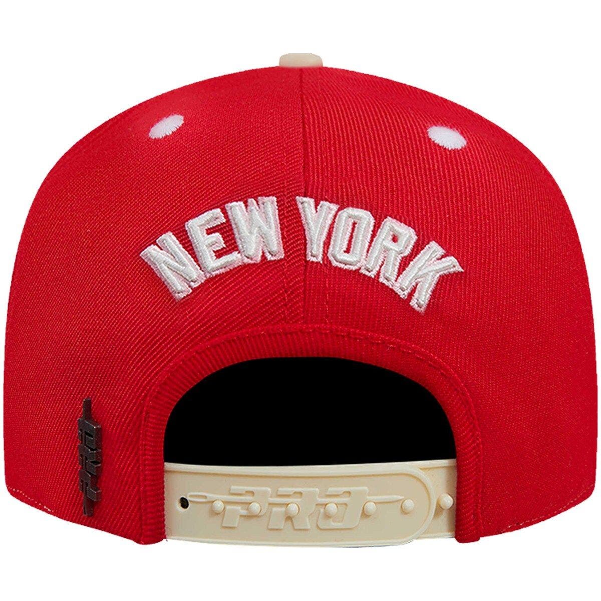 PRO STANDARD Men's Pro Standard White/Red New York Yankees Strawberry