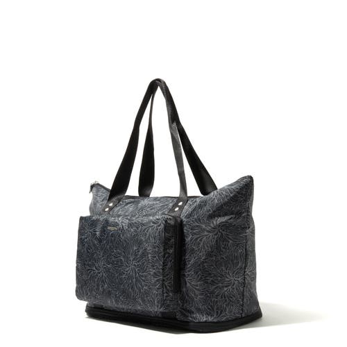 Baggallini Carryall Packable Tote In Midnight Blossom