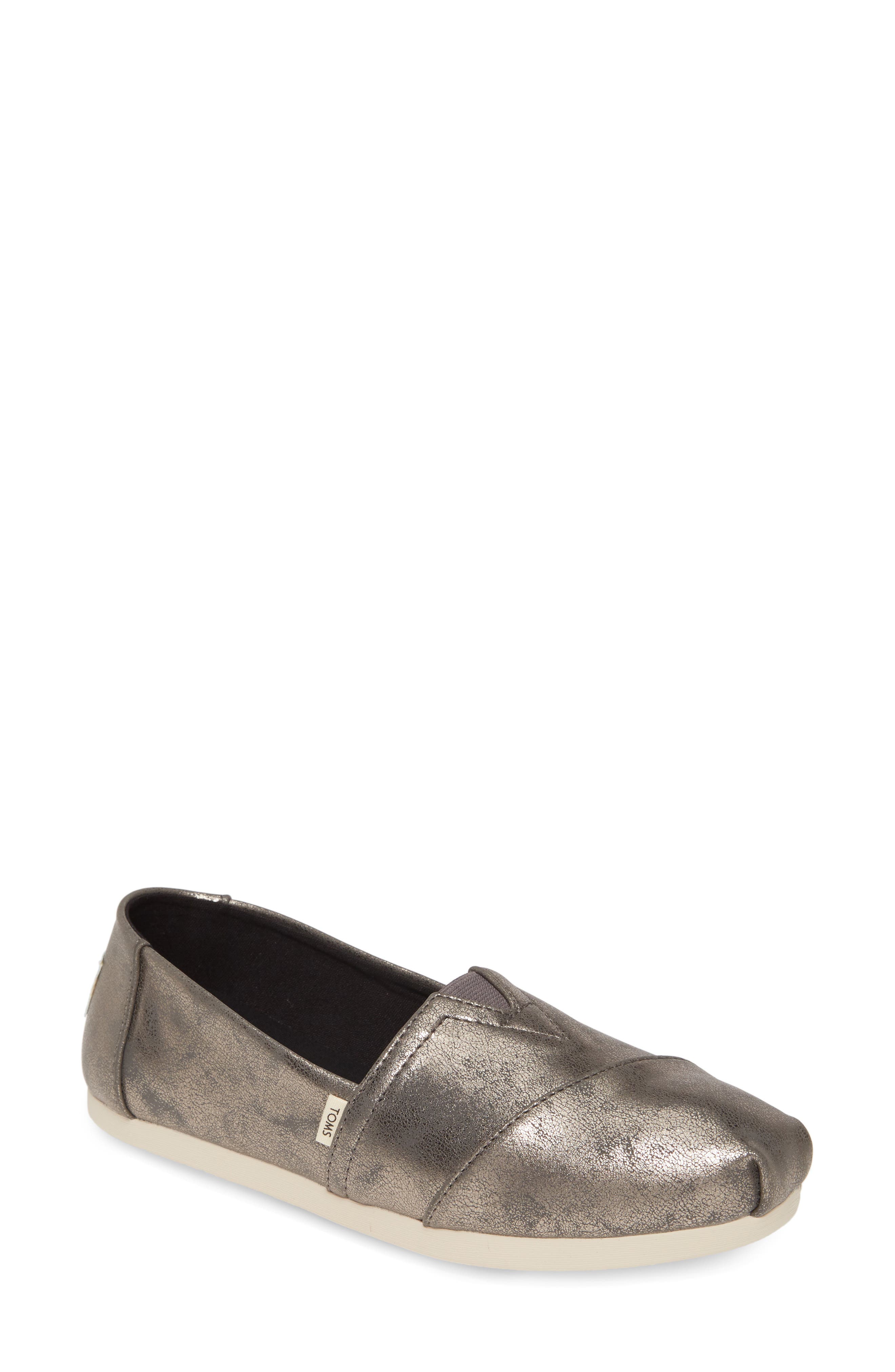 Toms Alpargata Slip-On, Metallic
