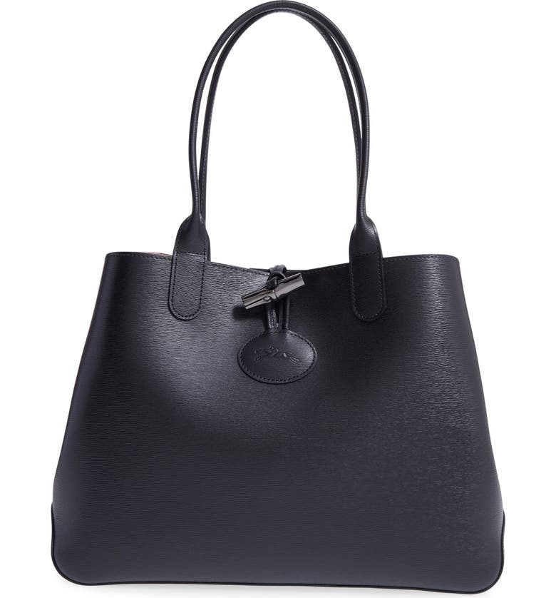 Longchamp 'Roseau' Reversible Leather Tote | Nordstrom Longchamp 'Roseau' Reversible Leather Tote | Nordstrom