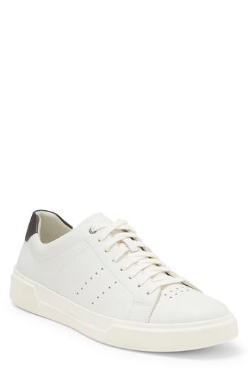 Vince Brady Suede Sneaker In White