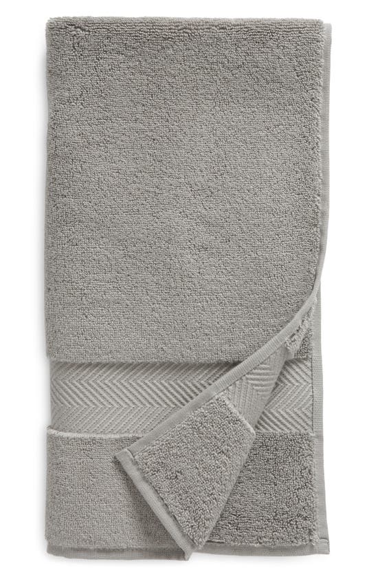 Shop Nordstrom Organic Hydrocotton Hand Towel In Grey Griffin
