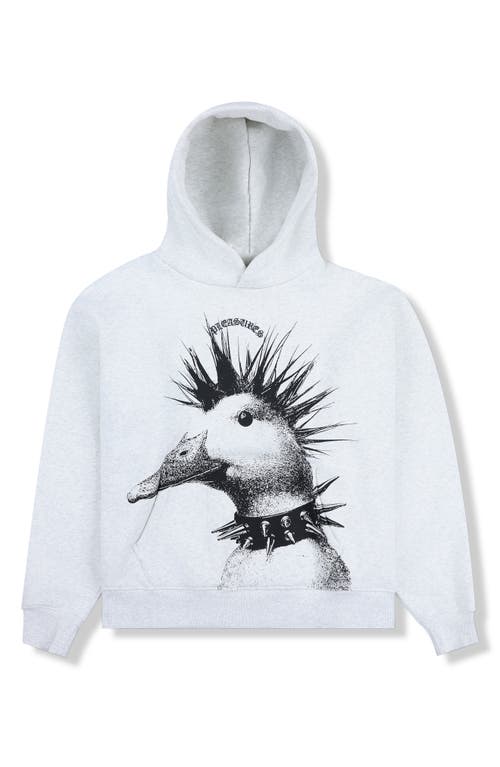 PLEASURES PLEASURES PUNK DUCK GRAPHIC HOODIE 