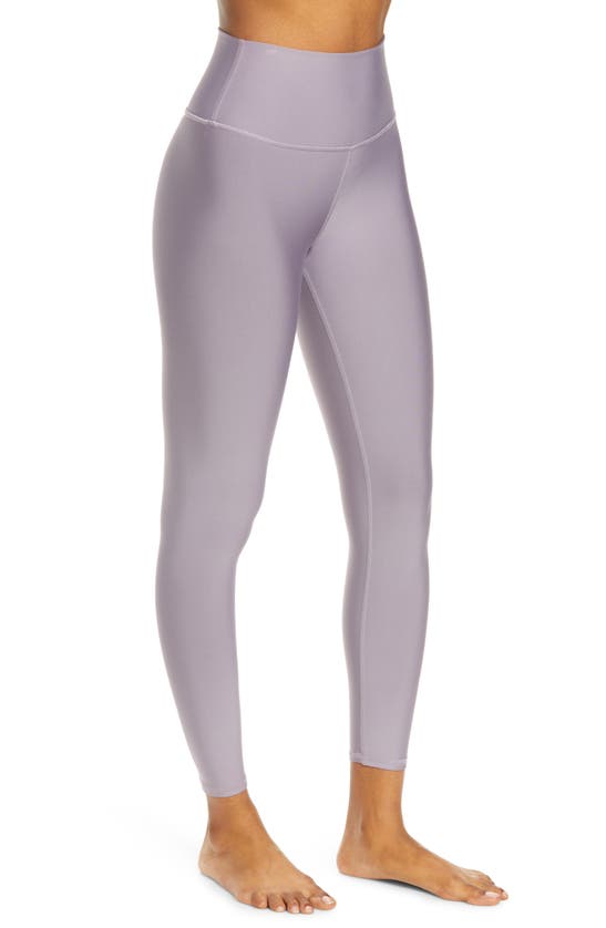 Shop Alo Yoga Airlift High Waist 7/8 Leggings In Soft Mulberry