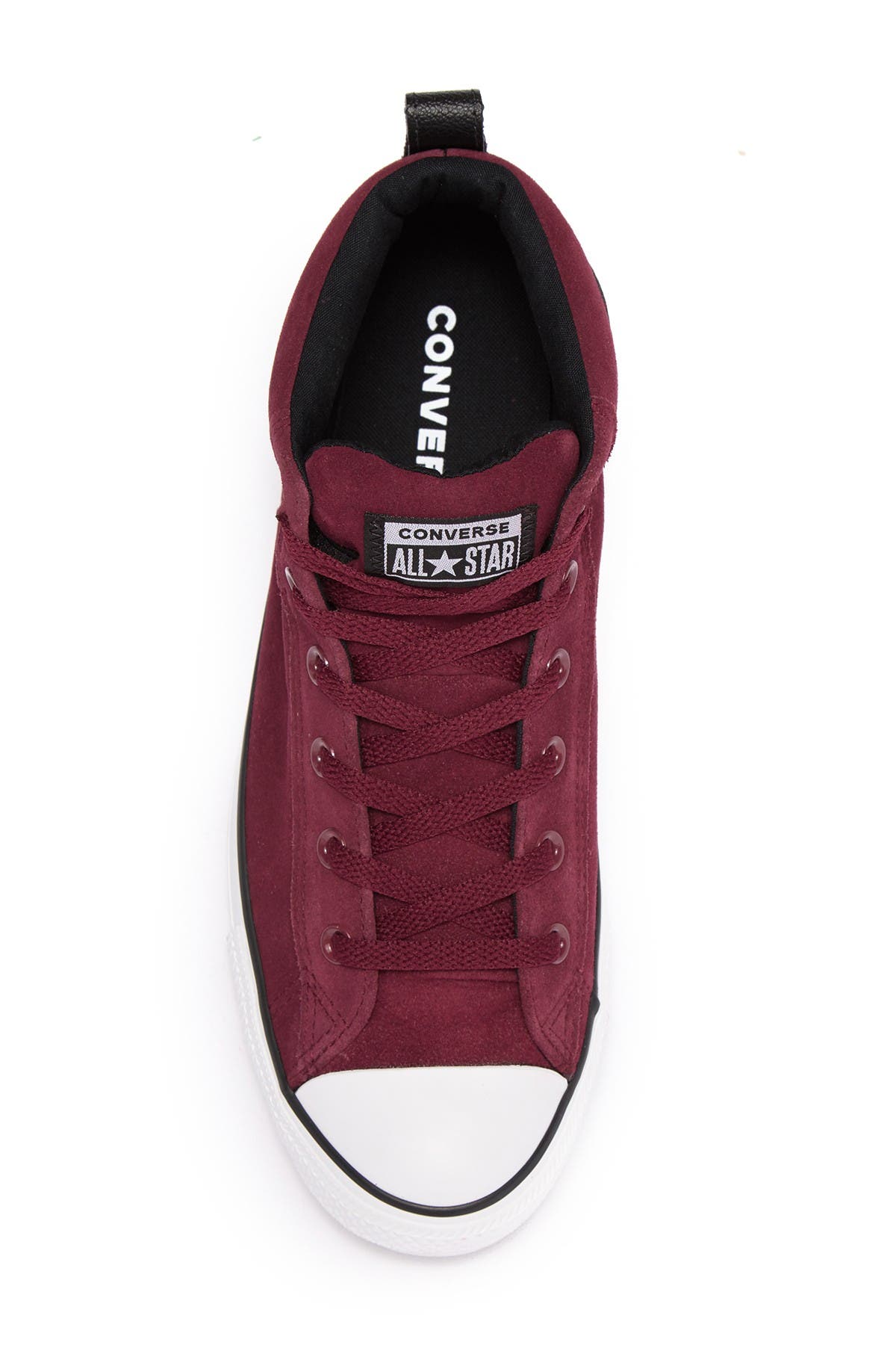 chuck taylor all star street suede mid sneaker