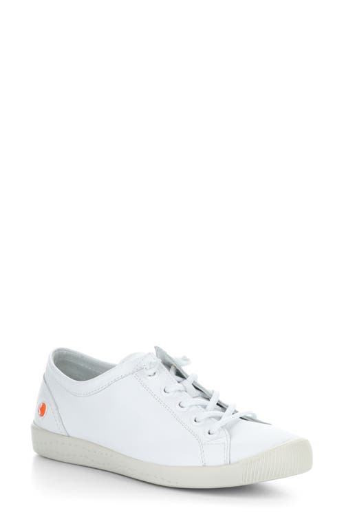 Isla Sneaker in 028 White Smooth Leather