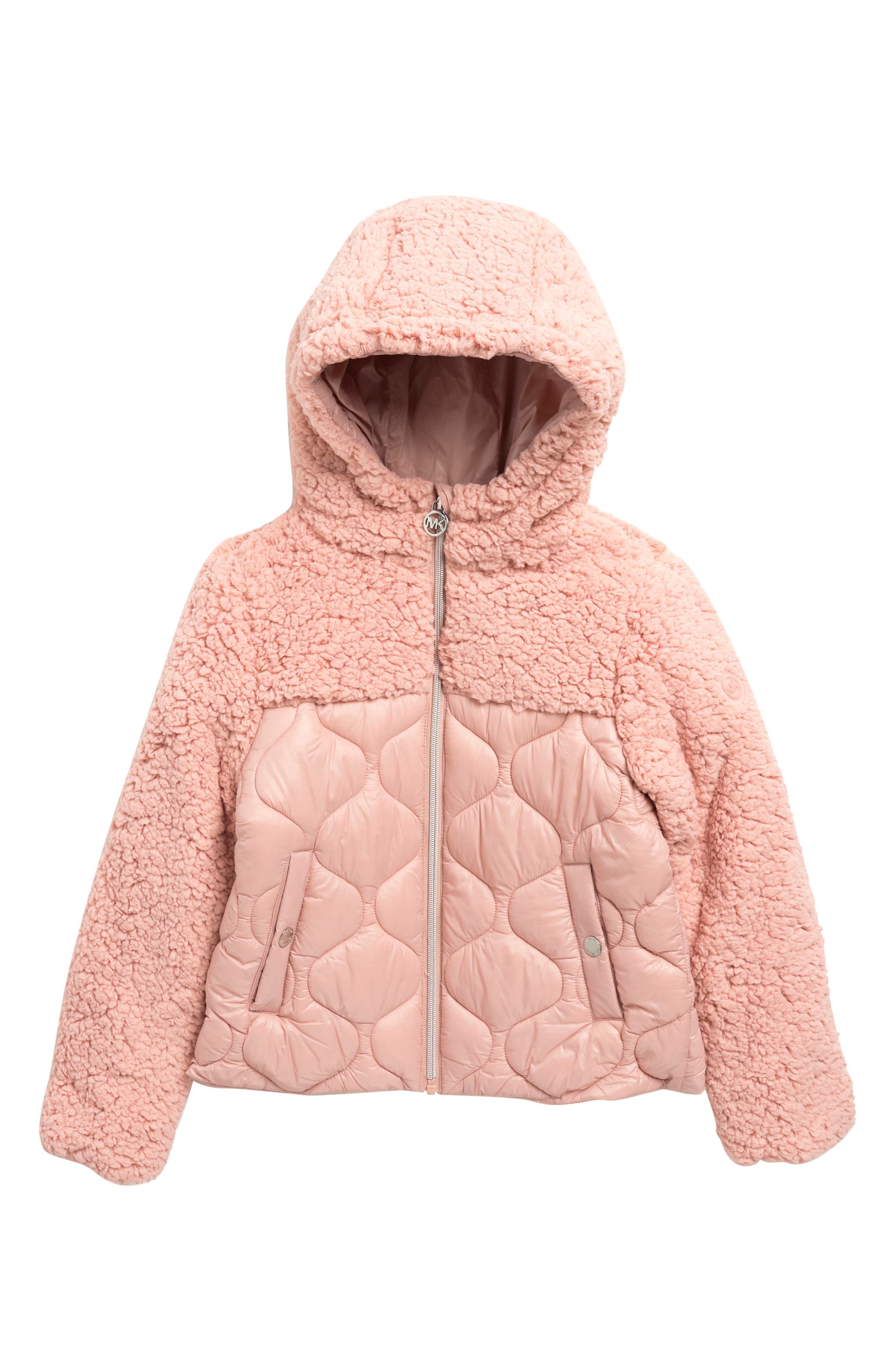 Michael Kors Kids' Onion Quilt Midweight Fleece Jacket | Nordstromrack
