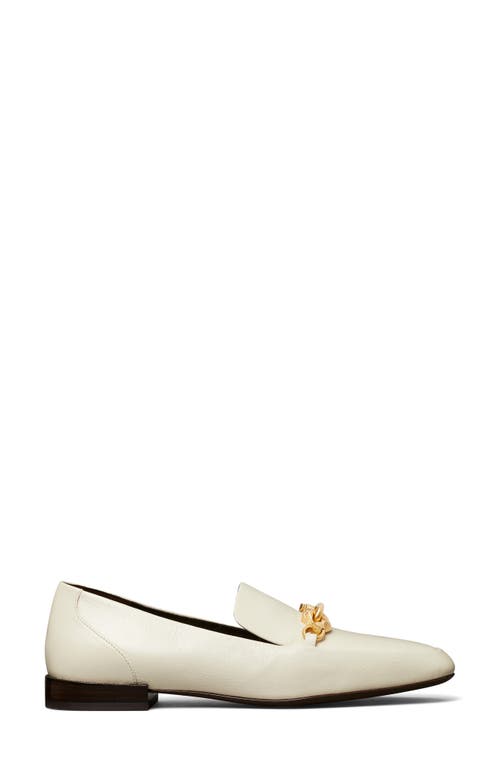 Shop Tory Burch Jessa Loafer In Light Cream/gold