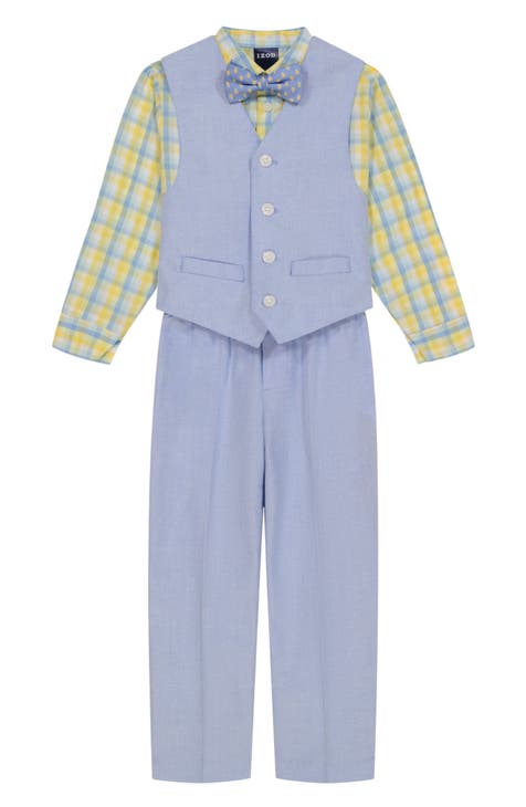 Kids' Tie, Vest, Oxford Shirt, and Pants Set (Little Kid)