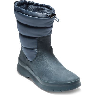 Cole Haan Pinch Waterproof Boot, Blue