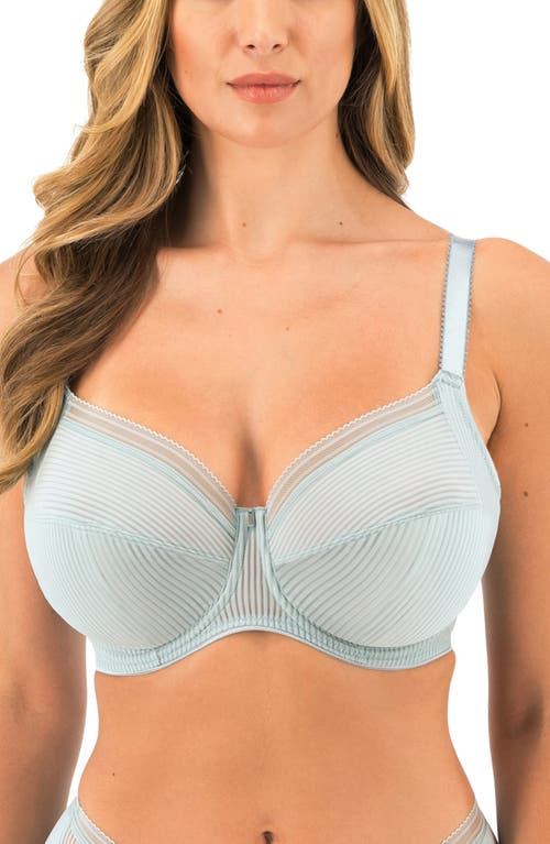 Shop Fantasie Fusion Underwire Side Support Bra In Sea Breeze