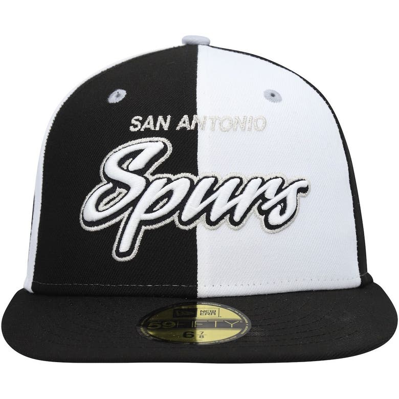 San Antonio Spurs PINWHEEL Columbia-Pink-White Fitted Hat