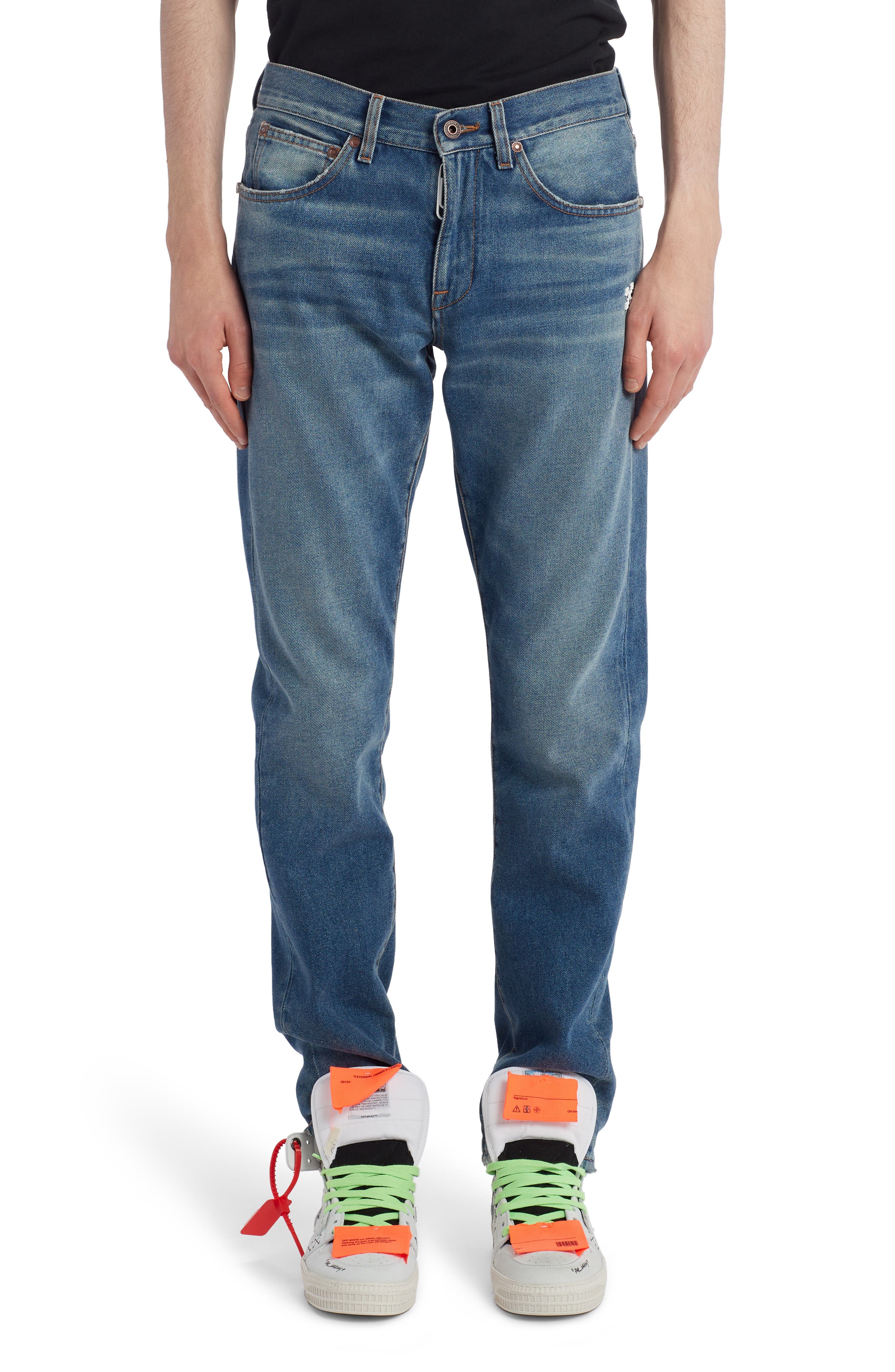 off white jeans sizing