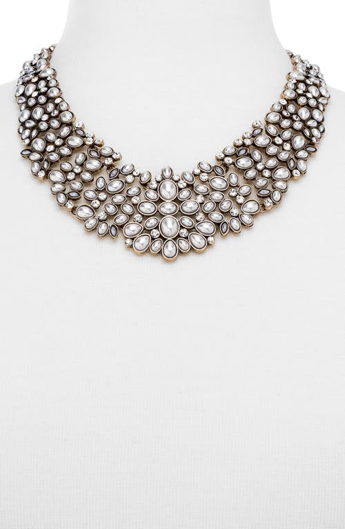 Baublebar Kew Collar Statement Necklace, 16 In Pearl/gold