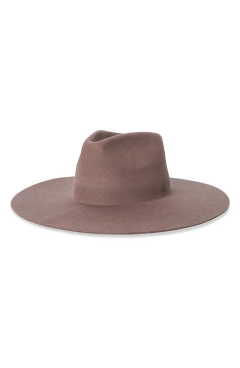 Women's 100% Wool Fedoras & Panama Hats