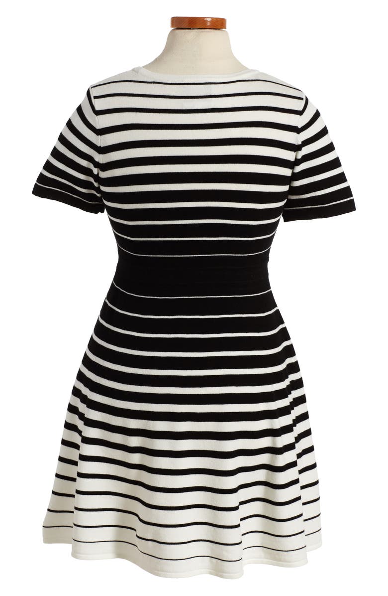 Milly Minis Stripe Flare Dress (Toddler Girls, Little Girls & Big Girls ...