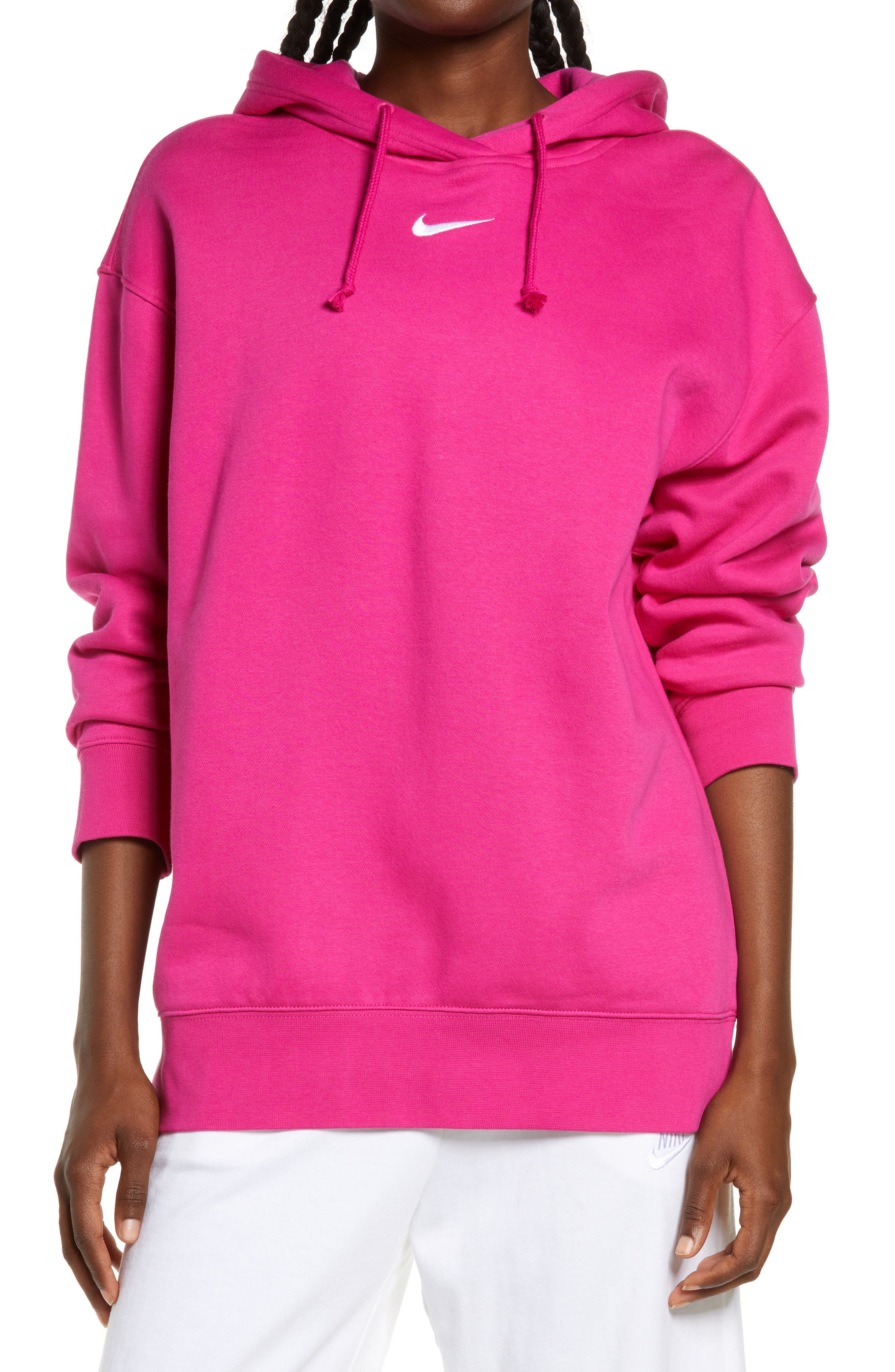 womens neon pink sweatshirt