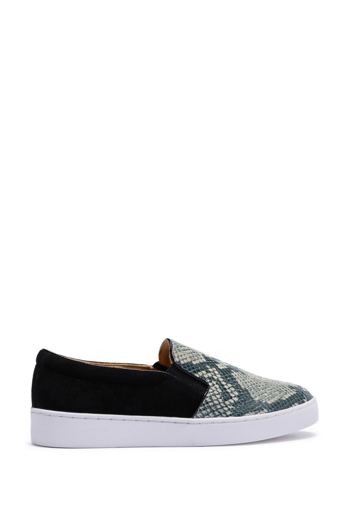 vionic midi snake slip on sneaker