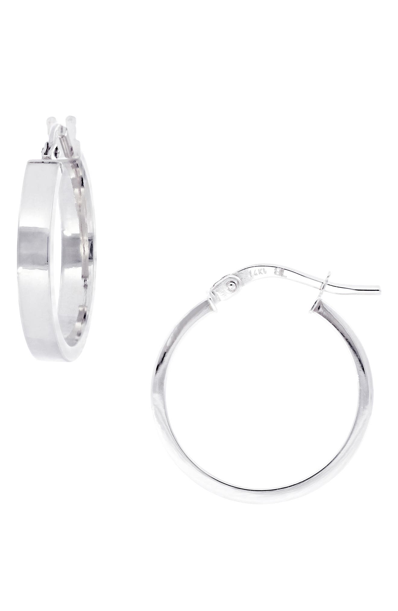 nordstrom white gold earrings