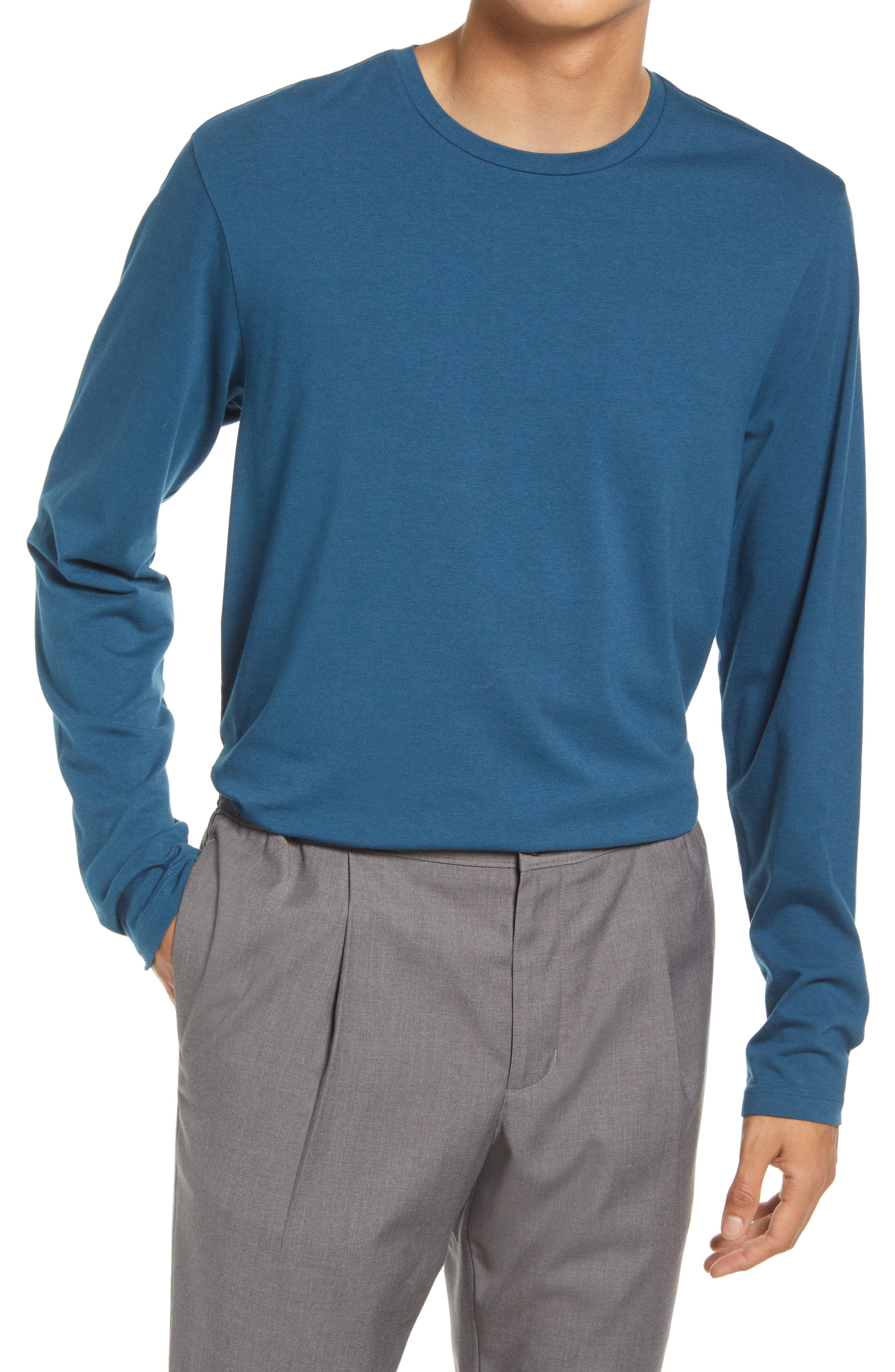 mens dark teal shirt