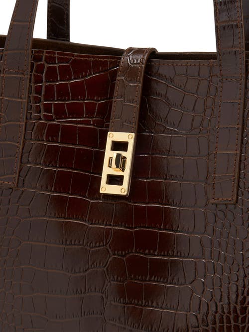 Teddy Blake Nina Croco 12" In Brown