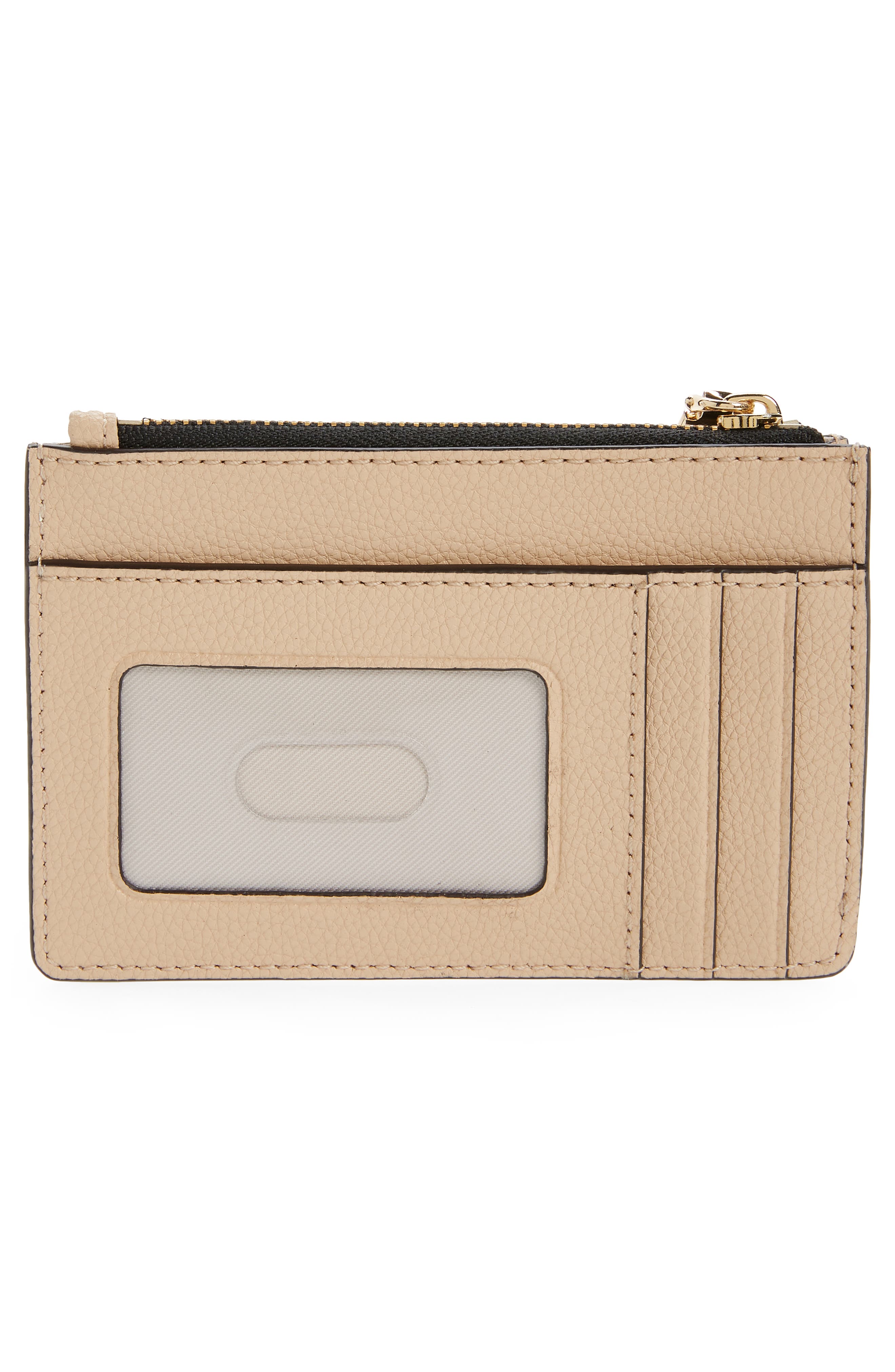 the marc jacobs the simple top zip leather wallet