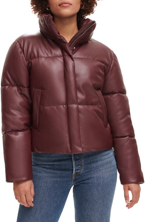 Ivory Imitation leather jacket - Buy Online