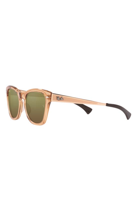 Shop Ray Ban Ray-ban 50mm Square In Transparent