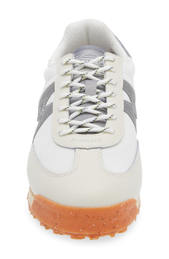 Shop Karhu Gender Inclusive Mestari Control Sneaker In Llily White/ Silver