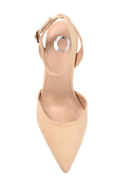 Shop Journee Collection Tyra Pump In Nude