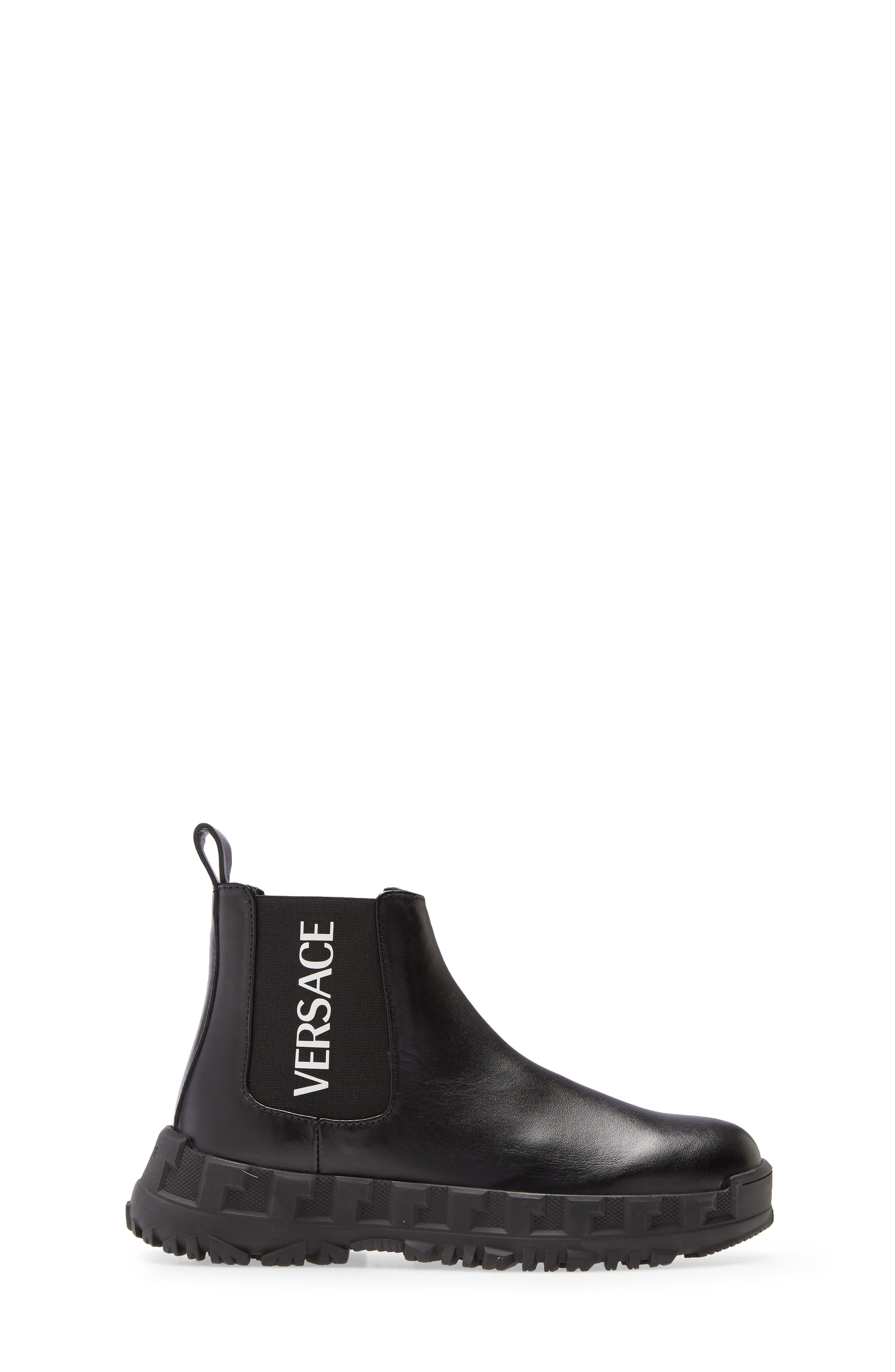 logo platform chelsea boot versace