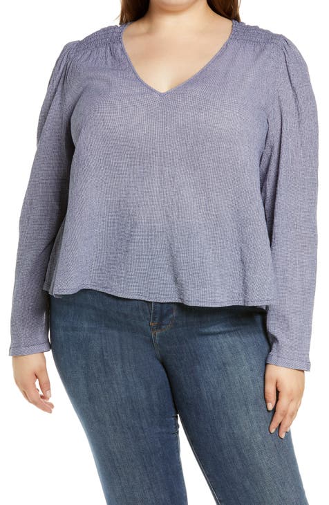 Plus Size Tops: Blouses & Shirts | Nordstrom Rack