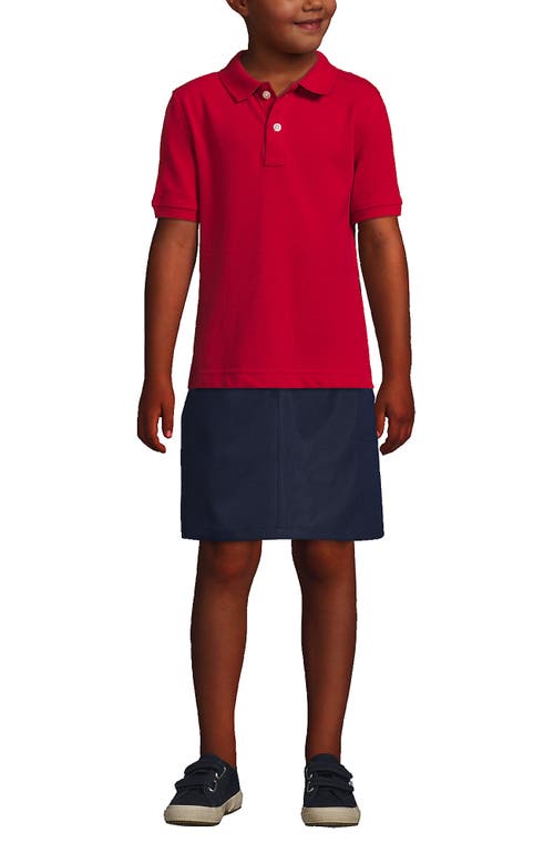 LANDS' END LANDS' END SCHOOL UNIFORM KIDS SHORT SLEEVE MESH POLO SHIRT 