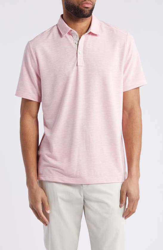 Shop Tommy Bahama New Coasta Vera Solid Polo In Pink Confetti