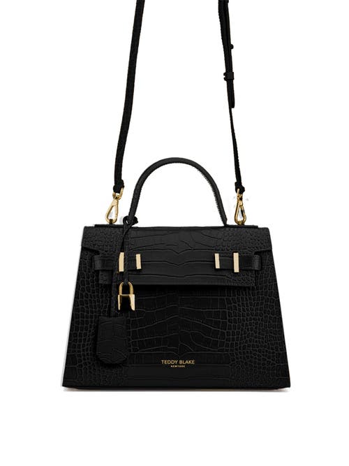 Teddy Blake Ava Croco Gold 11" In Croco Black