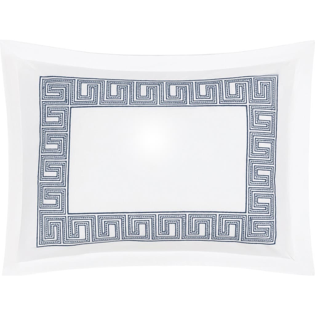 Matouk Ophelia Boudoir Sham In Indigo