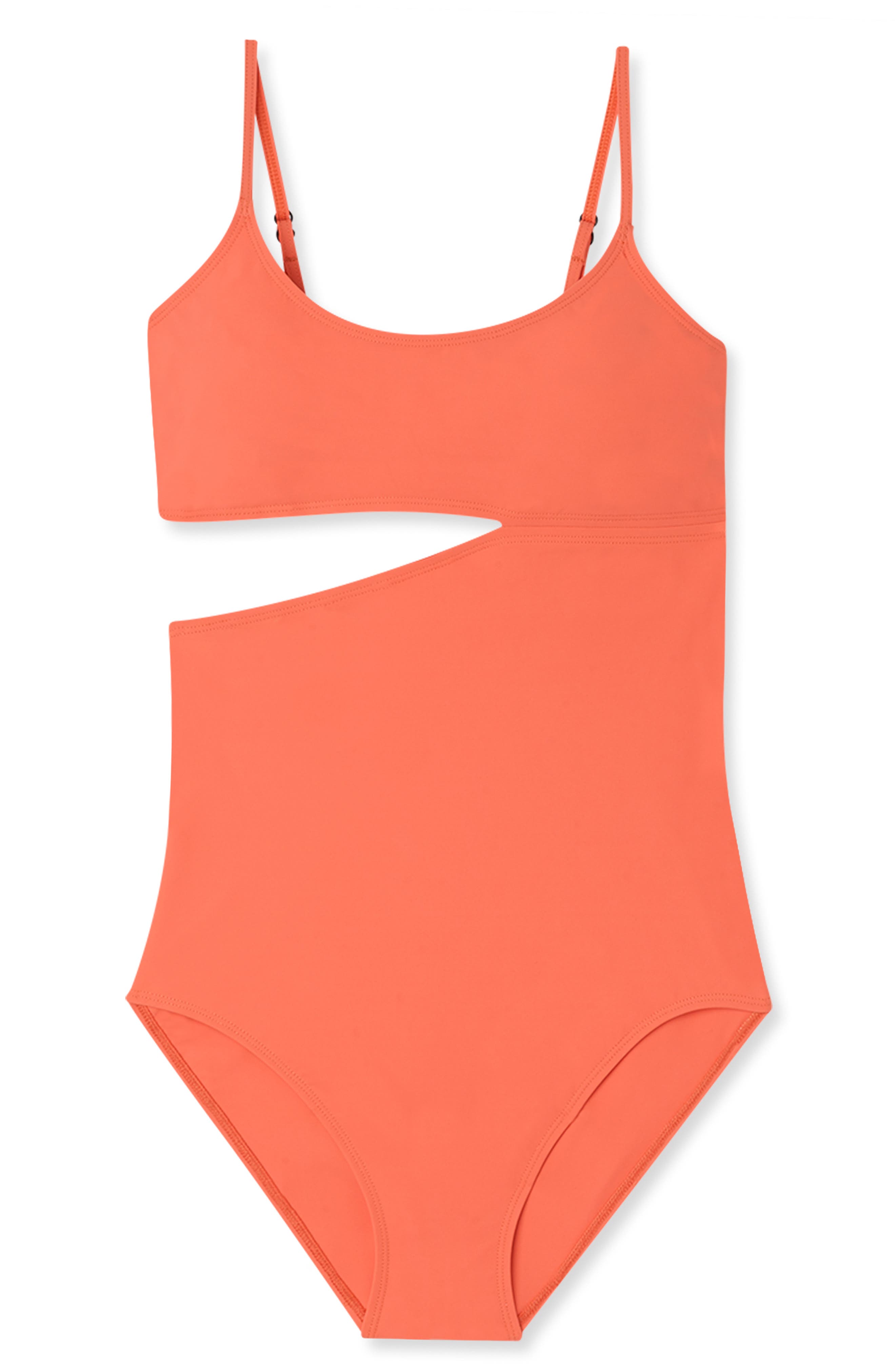 Flagpole Bella One-Piece Swimsuit, Orange