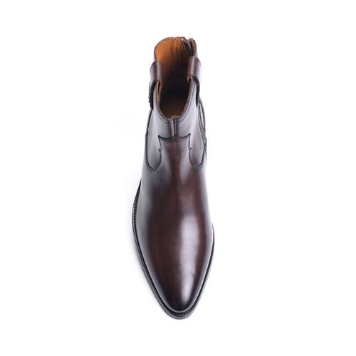 Carlos Santana Zappa Cowboy Boot In Brown