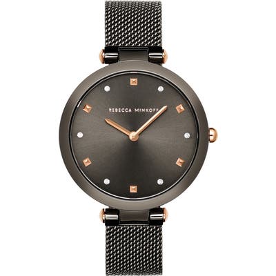 Rebecca Minkoff Nina Mesh Strap Watch, 3m