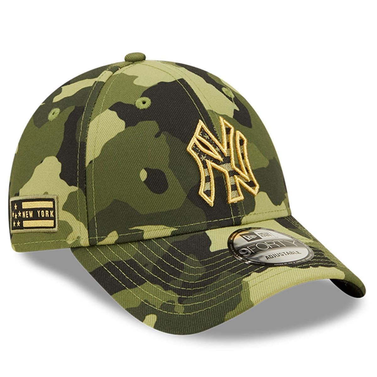 colorful camo new york yankees hat