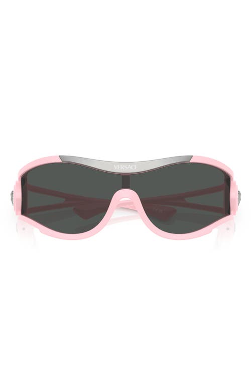 Shop Versace 180mm Irregular Sunglasses In Pink