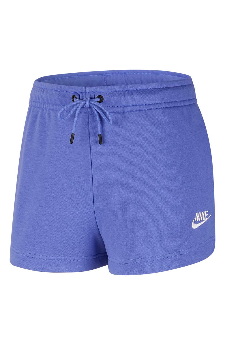 NIKE Essential Shorts, Main, color, SAPPHIRE/ WHITE