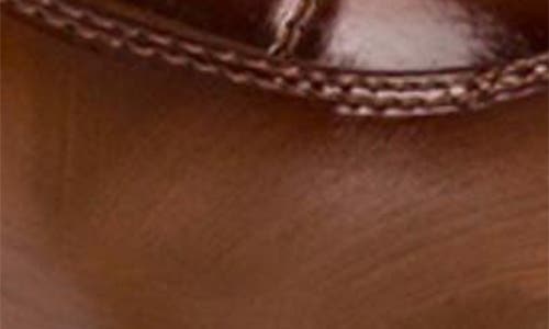 Gino Vitale Cap Toe Oxford In Dark Brown