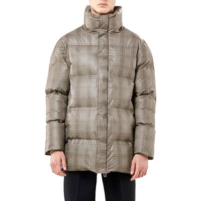 Rains Waterproof Thinsulate(TM) Puffer Jacket, Beige