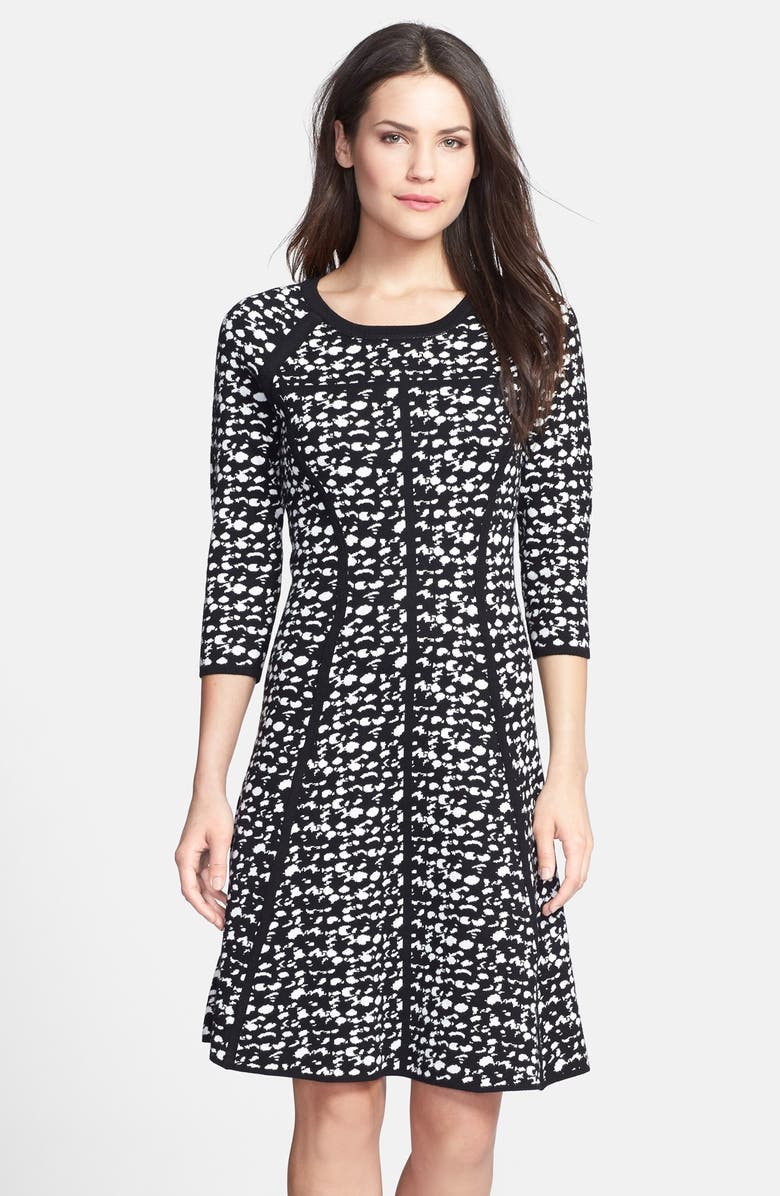Taylor Dresses A-Line Sweater Dress (Regular & Petite) | Nordstrom