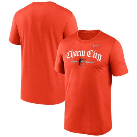 Men's Baltimore Orioles Nike Orange City Legend Practice Performance T-Shirt