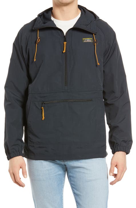 L.L.Bean Men's Mountain Classic Water Resistant Half Zip Jacket