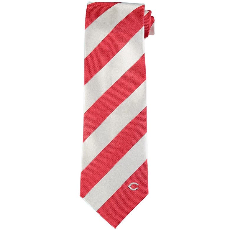Eagles Wings Cincinnati Reds Regiment Woven Silk Tie