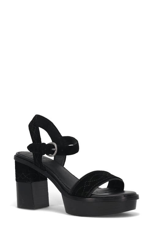 Pipa Platform Sandal in Black